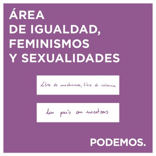 Área de Igualdad, Feminismos y Sexualidades